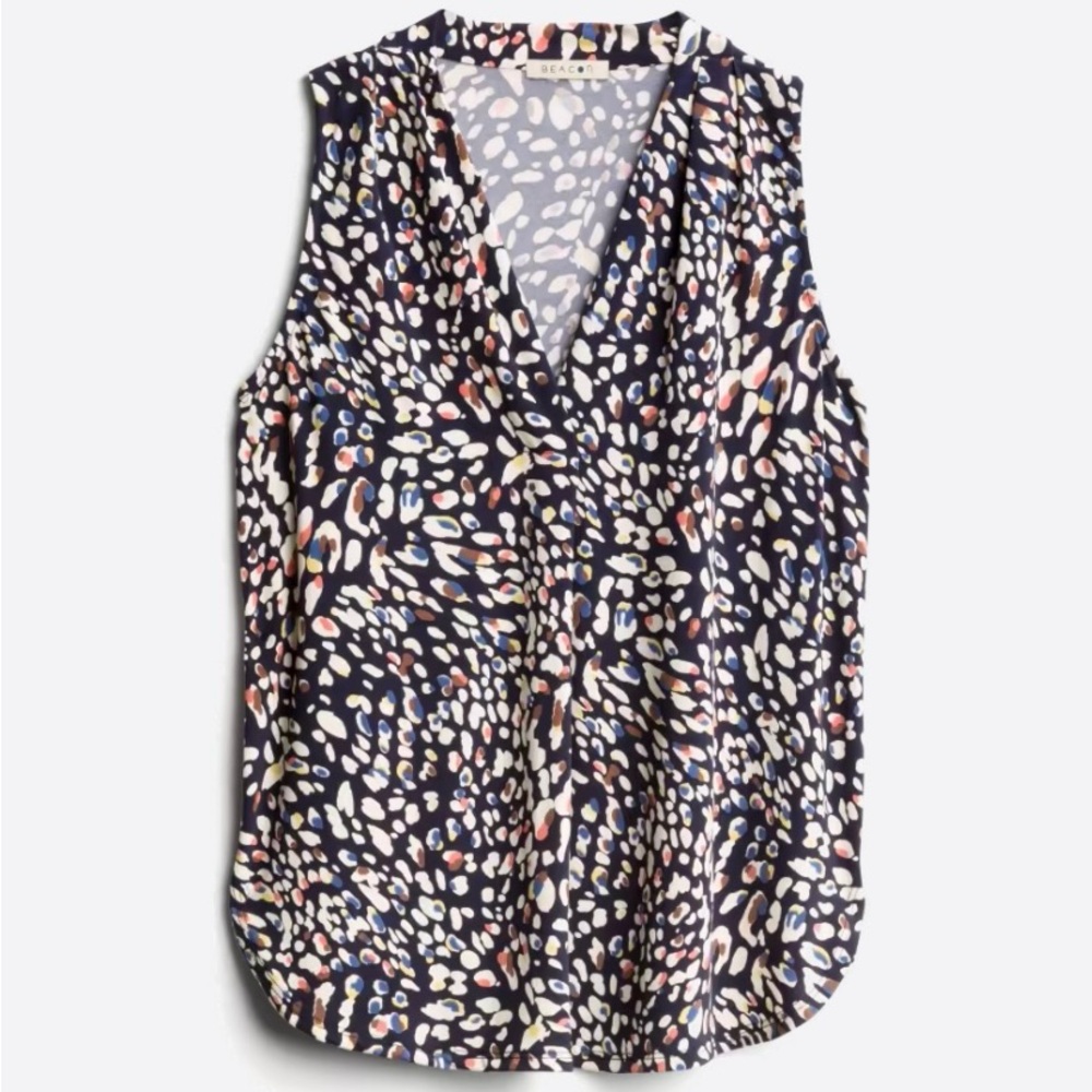 Beacon printed tank size small
